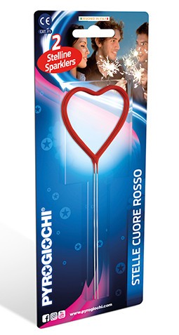 Scintille forma di - a, cuore