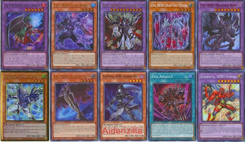 Mazzo yugioh eroe malegno - mazzo,