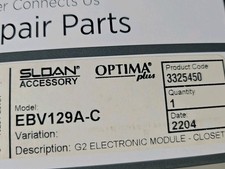 Sloan EBV-129A-C G2 Modulo