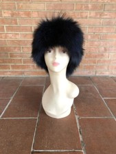 silver FOX FUR HAT CAPPELLO