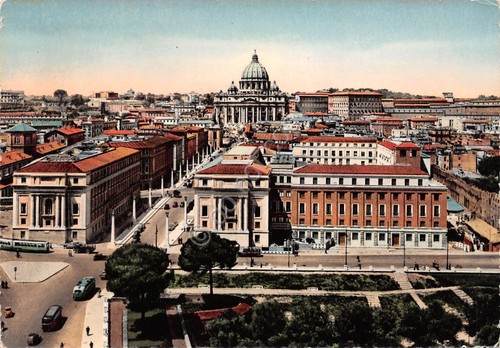 Cartolina roma san pietro - roma,