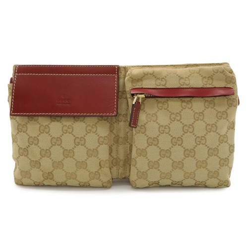 Gucci borsa cintura tela - gg,