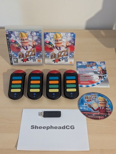 Buzz quiz ps3 con 4x - tv,