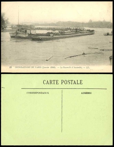 Paris flood 1910 - paris,