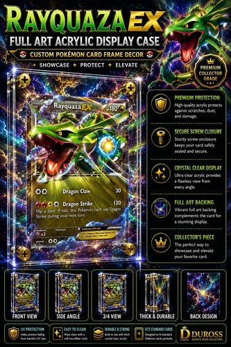 Rayquaza full art - rayquaza, vetrina