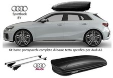 Barre portapacchi + BOX BAULE