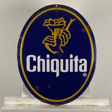 Insegna smaltata Chiquita -