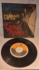 LUIGI TENCO, IL TEMPO DEI LIMONI (Ricordi SRL 10.494, 1968) 45 giri ottimo EX/EX