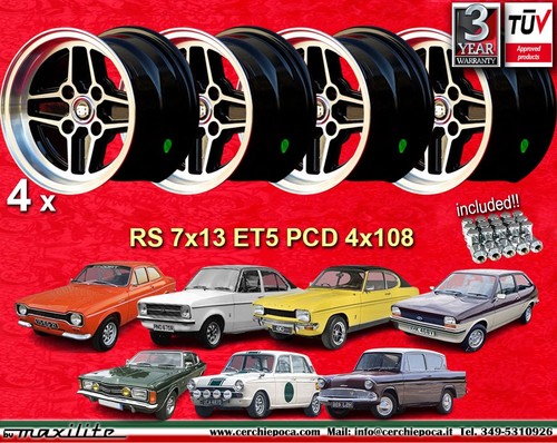 Cerchi dadi ford lotus - 4, cerchi+dadi