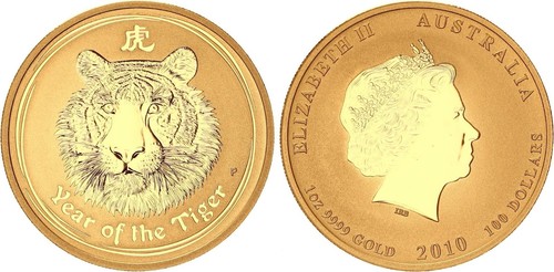 Australia oncia oro 100 - -,