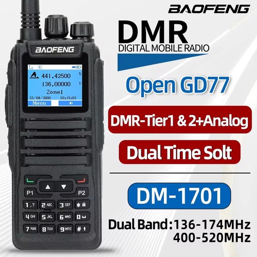 Baofeng dmr 1701 walkie - dmr,
