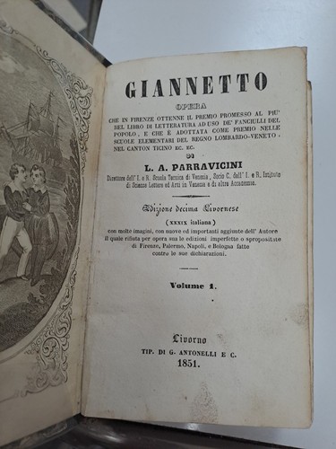 Giannetto opera parravicini - giannetto,