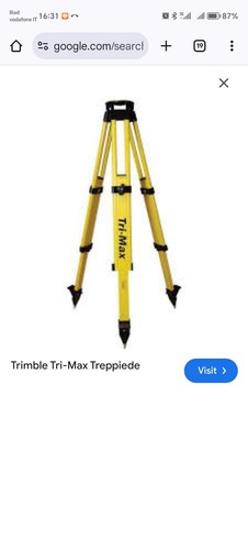 Treppiede stazione topografica - treppiede,