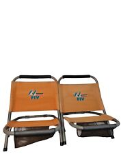 Due Sedie Pieghevoli Da Campeggio o Spiaggia Da Esterno