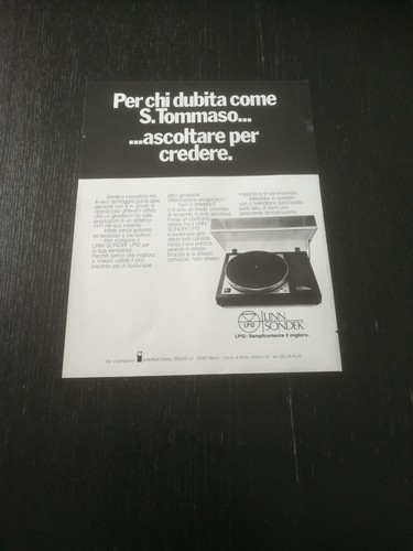 1976 linn sondek 12 - 1976, lp