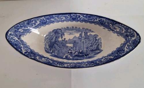 Antique ridgeway blue and - blue,