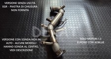 DOWNPIPE INOX TUBO DPF FIAT