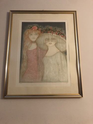 Litografia originale 50x70 con - originale,