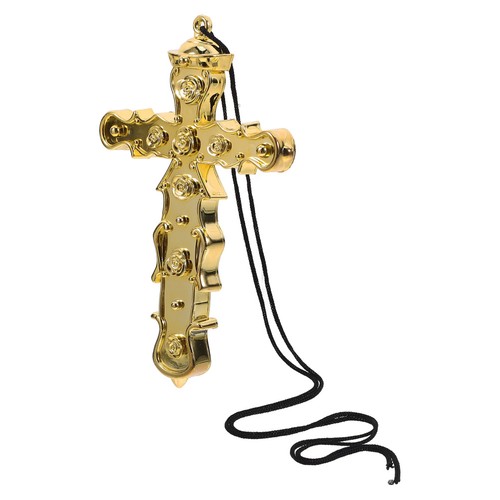 Collana con ciondolo - croce, in