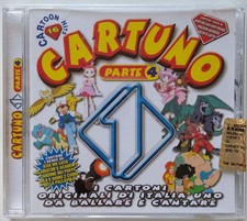 CD - CARTUNO PARTE 4  (Cristina D' Avena) * Italia 1 * Sigle TV Cartoni Animati 