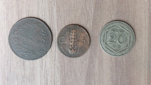 Monete regno italia - 3, 5