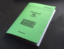 ROLAND R8 Manuale istruzioni in ITALIANO Manuale Utente e Uso - R8 - 80 pagine