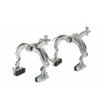 Coppia Pinze Freni, Anteriore + Posteriore In Acciaio. Completi Di Perni, Pattin