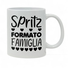 Tazza Spritz formato famiglia Mug divertente colazione caffè cappuccino