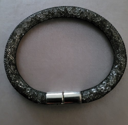 Swarovski silver stardust - swarovski, mesh