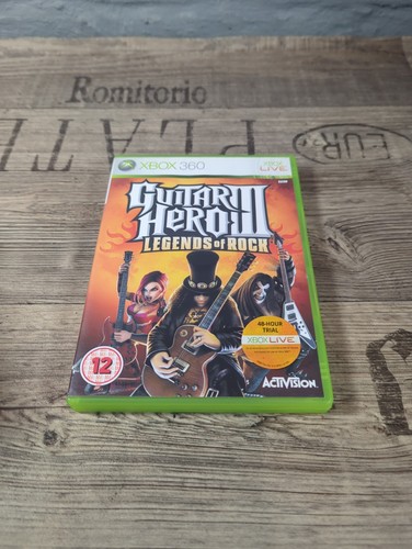 Xbox 360 guitar hero - 360, iii