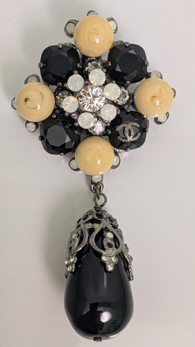 Spilla goccia chanel - chanel, 2008