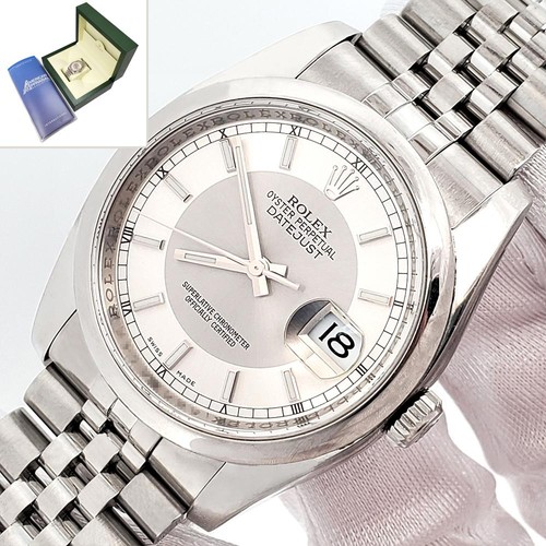 Rolex datejust argento - rolex,
