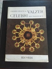 VALZER CELEBRI PER PIANOFORTE