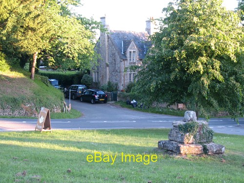 Photo 12x8 village green - green, and