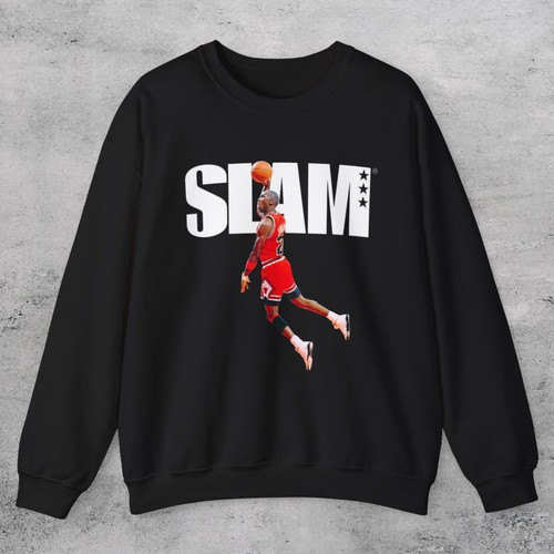 Felpa girocollo slam - mj,