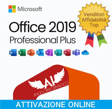 OFFICE 2019 PRO PLUS LICENZA ORIGINALE A VITA FATTURA GARANZIA (ATT. ONLINE)