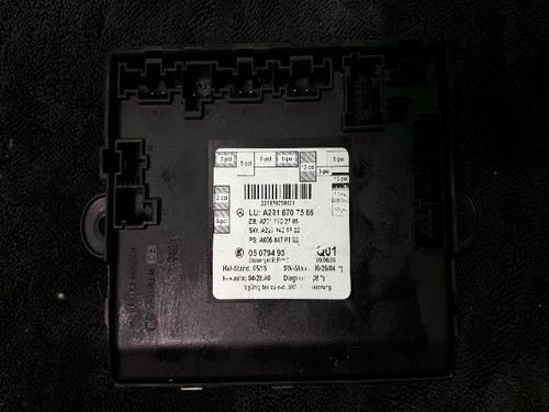 Mercedes benz s500l amg ecu - amg, sp