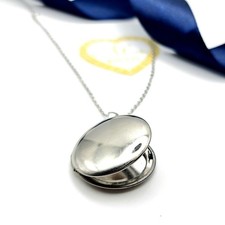 COLLANA CON CIONDOLO ARGENTATO