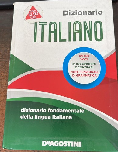 Dizionario italiano - italiano, de