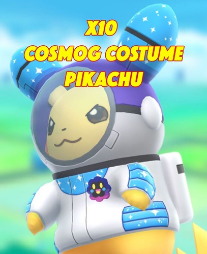 X10 costume cosmog - x10, pikachu
