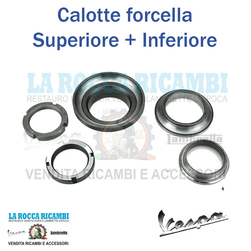 Kit calotte forcella vespa - calotte,