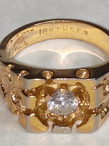 Anello uomo anni - thge, oro