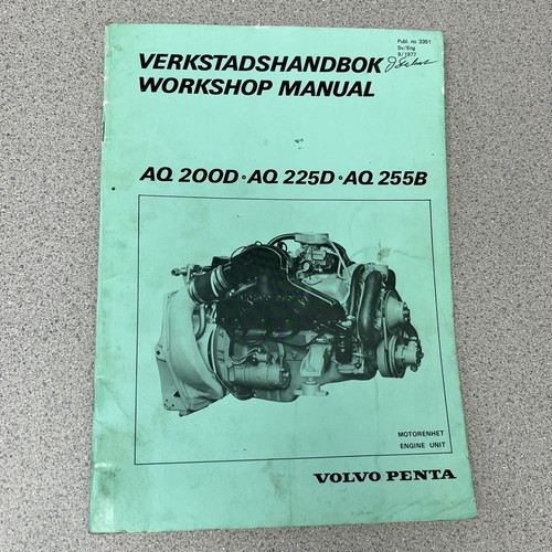 Volvo penta aq200d aq225d - penta,