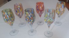 Set 6 bicchieri da vino in