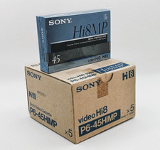 Lotto di 5 videocassette vuote