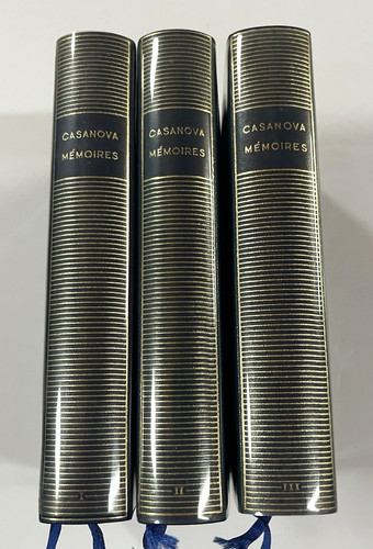 Pléiade casanova memoires 1 - 3,