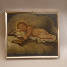 Dipinto Antico Gesù Bambino