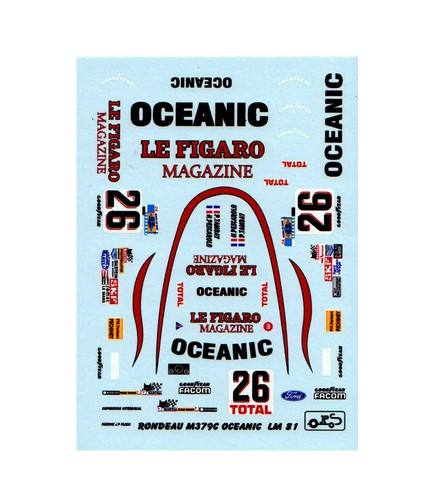 Decal jps rondeau m 379 - jps,