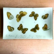 Vassoio in vetro decoupage