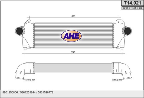 Intercooler iveco daily - intercooler, vi